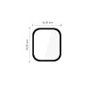 Tech-Protect Glass Flex+ Huawei Watch Fit 5 Pro vidrio híbrido, negro (2 uds.)