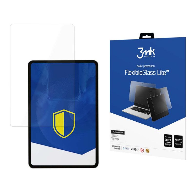 Protector de pantalla de vidrio híbrido 3MK FlexibleGlass para Xiaomi Pad 6 / 6 Pro, 11"