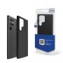 Funda de silicona 3MK para Samsung Galaxy S24 Ultra, negra