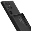 Funda de silicona 3MK para Samsung Galaxy S24 Ultra, negra