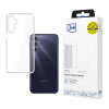 Funda transparente 3MK Clear Case para Samsung Galaxy M34 5G, transparente
