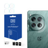 Cristal híbrido para lente de cámara 3MK Lens Protection para OnePlus 12 5G (4 uds.)