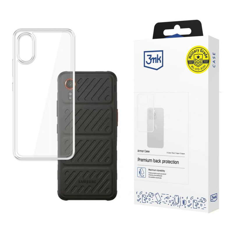 Funda 3MK Armor Case para Samsung Galaxy XCover 7, transparente