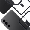Funda para smartphone 3MK Satin Armor MagCase 156089-0 MagSafe para Samsung Galaxy S24+, transparente
