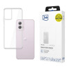 Funda para smartphone 3MK Armor Case para Motorola Moto G 5G 2024, transparente
