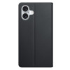 Funda cartera 3MK para Apple iPhone 16 Plus, negra