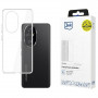 Funda transparente 3MK Clear Case para Honor 200 Pro, transparente