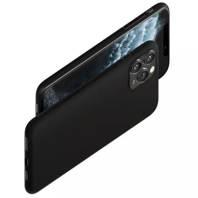 Funda 3MK Matt para Apple iPhone 16 Plus, negra
