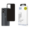 Funda 3MK Matt Case para Motorola Moto G85, negra