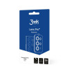 Protector de lente de cámara de cristal templado 3MK Lens Protection Pro para Samsung Galaxy Z Flip 6, negro