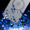 Funda 3mk Satin Armor MagCase con MagSafe para Apple iPhone 16 Pro, transparente con marco negro
