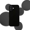 Funda de silicona 3mk para Apple iPhone 16 Plus, negra