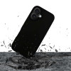 Funda de silicona 3mk para Apple iPhone 16 Plus, negra