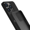 Funda de silicona 3mk para Apple iPhone 16 Pro, negra