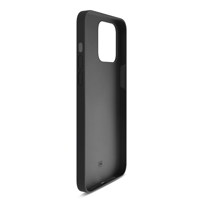 Funda de silicona 3mk para Apple iPhone 16 Pro Max, negra