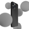 Funda de silicona 3mk para Apple iPhone 16 Pro Max, negra