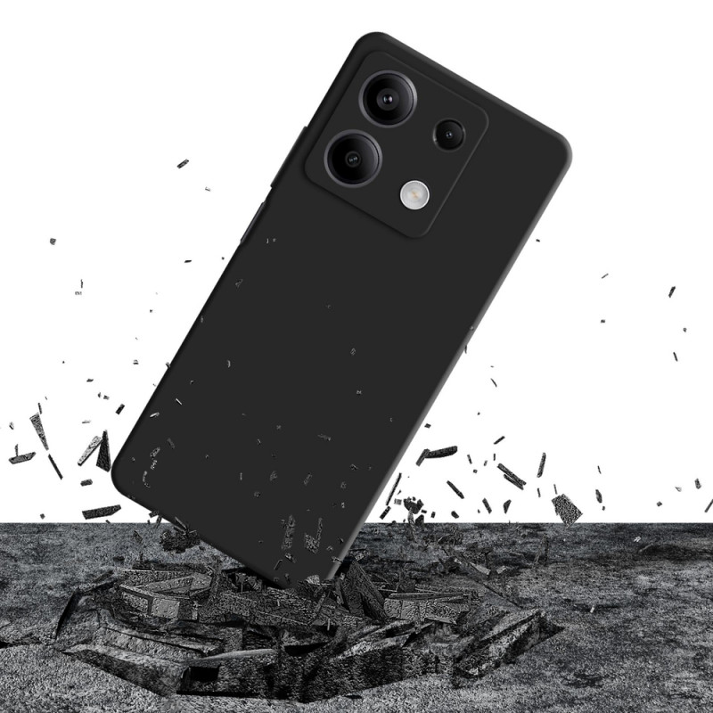 Funda de silicona 3mk para Xiaomi Redmi Note 13 5G, negra