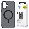 Funda 3mk Smoke MagCase con MagSafe para Apple iPhone 16 (W-3SmoMaCa-AiP16-0), semitransparente