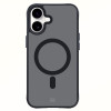 Funda 3mk Smoke MagCase con MagSafe para Apple iPhone 16 (W-3SmoMaCa-AiP16-0), semitransparente