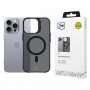 Funda 3mk Smoke MagCase con MagSafe para Apple iPhone 16 Pro Max (W-3SmoMaCa-AiP16PM-0), semitransparente