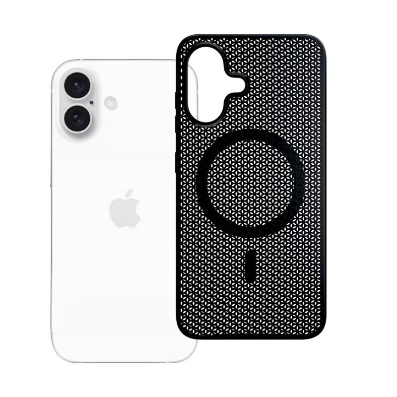 Funda 3mk COOLing MagCase para Apple iPhone 16 Plus, negra