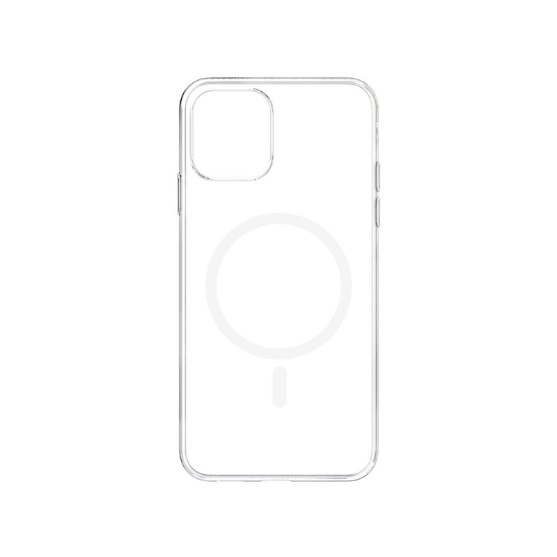 3mk Clear MagCase para Apple iPhone 15 Plus, Transparente
