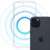 3mk Clear MagCase para Apple iPhone 15 Plus, Transparente