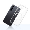 Funda 3mk Clear MagCase para Samsung Galaxy S24+, transparente