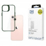 Funda protectora 3MK Satin Armor Case+ para Apple iPhone 15, verde