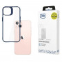 Funda protectora 3MK Satin Armor Case+ para Apple iPhone 15, azul