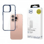 Funda protectora 3MK Satin Armor Case+ para Apple iPhone 16 Pro, azul
