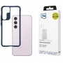 Funda protectora 3MK Satin Armor Case+ para Samsung Galaxy S24, azul