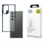 Funda protectora 3MK Satin Armor Case+ para Samsung Galaxy S24 Ultra, azul