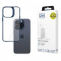 Funda protectora 3MK Satin Armor Case+ para Apple iPhone 15 Pro, azul