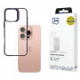 Funda 3MK Satin Armor Case+ para Apple iPhone 16 Pro, morada