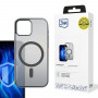 Funda 3MK Frosty MagCase para Apple iPhone 15, negra