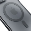 Funda 3MK Frosty MagCase para Apple iPhone 16 Pro Max, negra