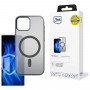Funda 3MK Frosty MagCase para Apple iPhone 14, negra