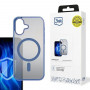 Funda 3MK Frosty MagCase para Apple iPhone 16, azul