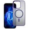 Funda para smartphone 3MK Frosty MagCase MagSafe para Apple iPhone 13 Pro, morada