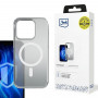 Funda para smartphone 3MK Frosty MagCase MagSafe para Apple iPhone 15 Pro, blanca