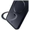 Funda 3MK Smoke Case Mag&Stand para Apple iPhone 16 Pro Max, policarbonato, negra
