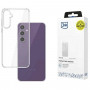 Funda 3MK Armor Case para Samsung Galaxy S24 FE, policarbonato, transparente