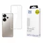 Funda transparente 3MK Clear Case para Xiaomi Poco F6, transparente