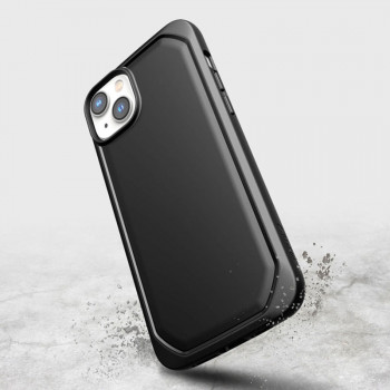 Funda Raptic Slim X-Doria para Apple iPhone 14 Plus / 15 Plus, negra