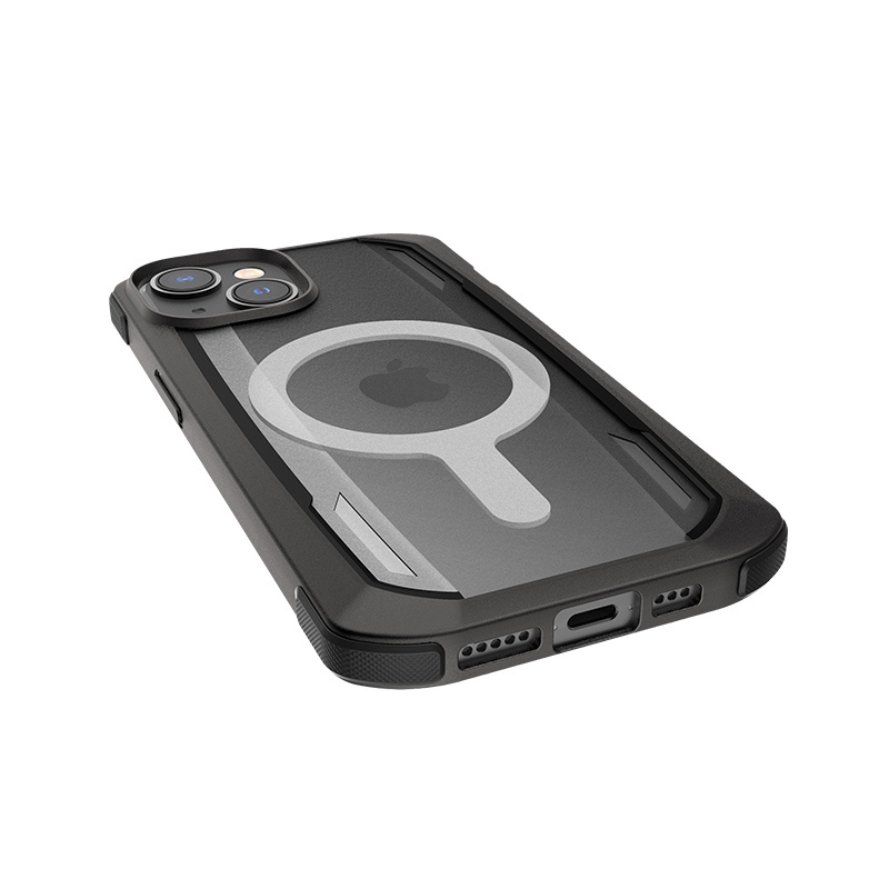 Funda Raptic Secure MagSafe X-Doria para Apple iPhone 14 Plus / 15 Plus, negra