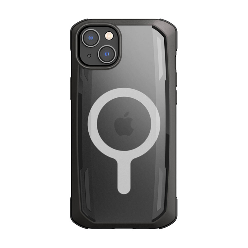 Funda Raptic Secure MagSafe X-Doria para Apple iPhone 14 Plus / 15 Plus, negra
