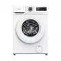 Lavadora slim Midea MF110W70B/W-PL, 7 kg, blanca/negra