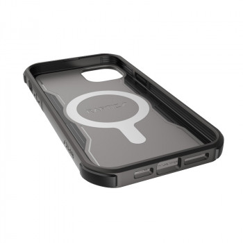 Funda Raptic Fort MagSafe X-Doria para Apple iPhone 14 Plus / 15 Plus, negra
