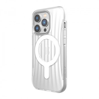 Funda X-Doria Raptic Clutch MagSafe para Apple iPhone 14 Pro, transparente